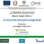 Seminario percorso Terra: “La cultura come risorsa per lo sviluppo locale”