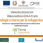 Seminario percorso “Terra – Le competenze del futuro”: Strategie e risorse per lo sviluppo locale