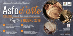 Asfod’arte. Art Food. Il 9 giugno a Flussio