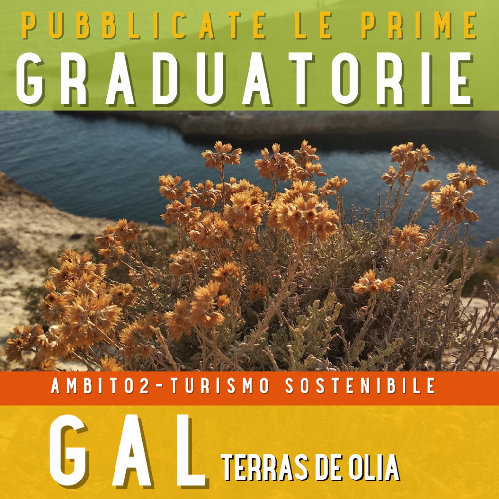 Pubblicate le Prime Graduatorie Ambito 2 – Turismo Sostenibile