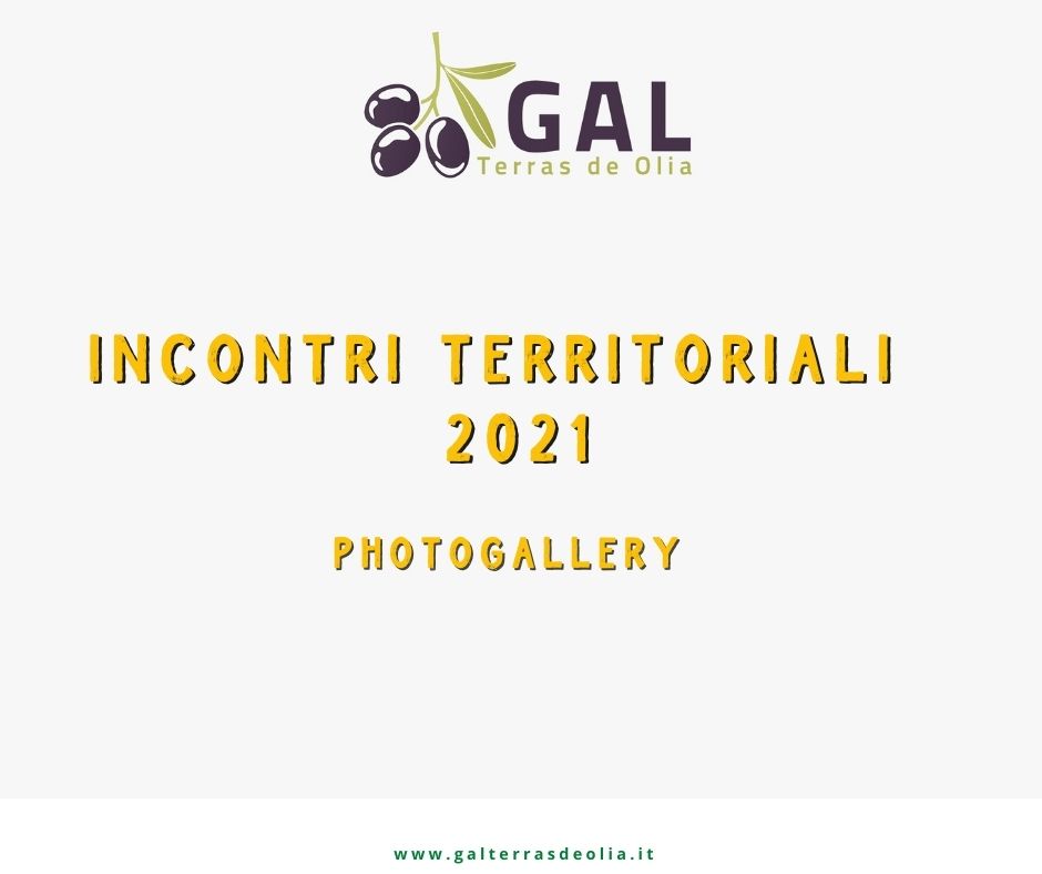 Incontri Territoriali 2021 – La photogallery