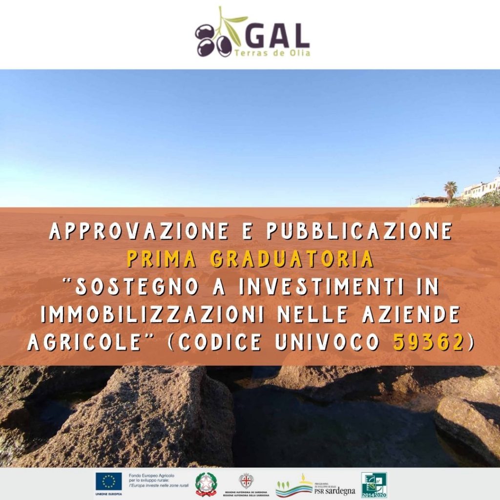 Pubblicazione Prima graduatoria CU 59362